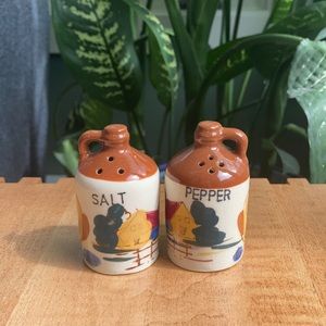 Vintage Salt & Pepper Shakers Barn Relco Japan